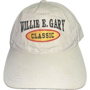 Willie E.‎ Gary Classic Dad Hat Cap White Richardson Style 209 Adjustable Strap